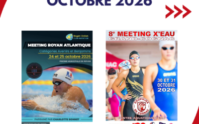 Les Meetings LNA d’Octobre 2026 !